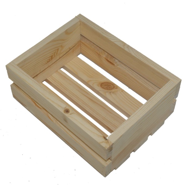 Small Wooden Display Crates / Trays